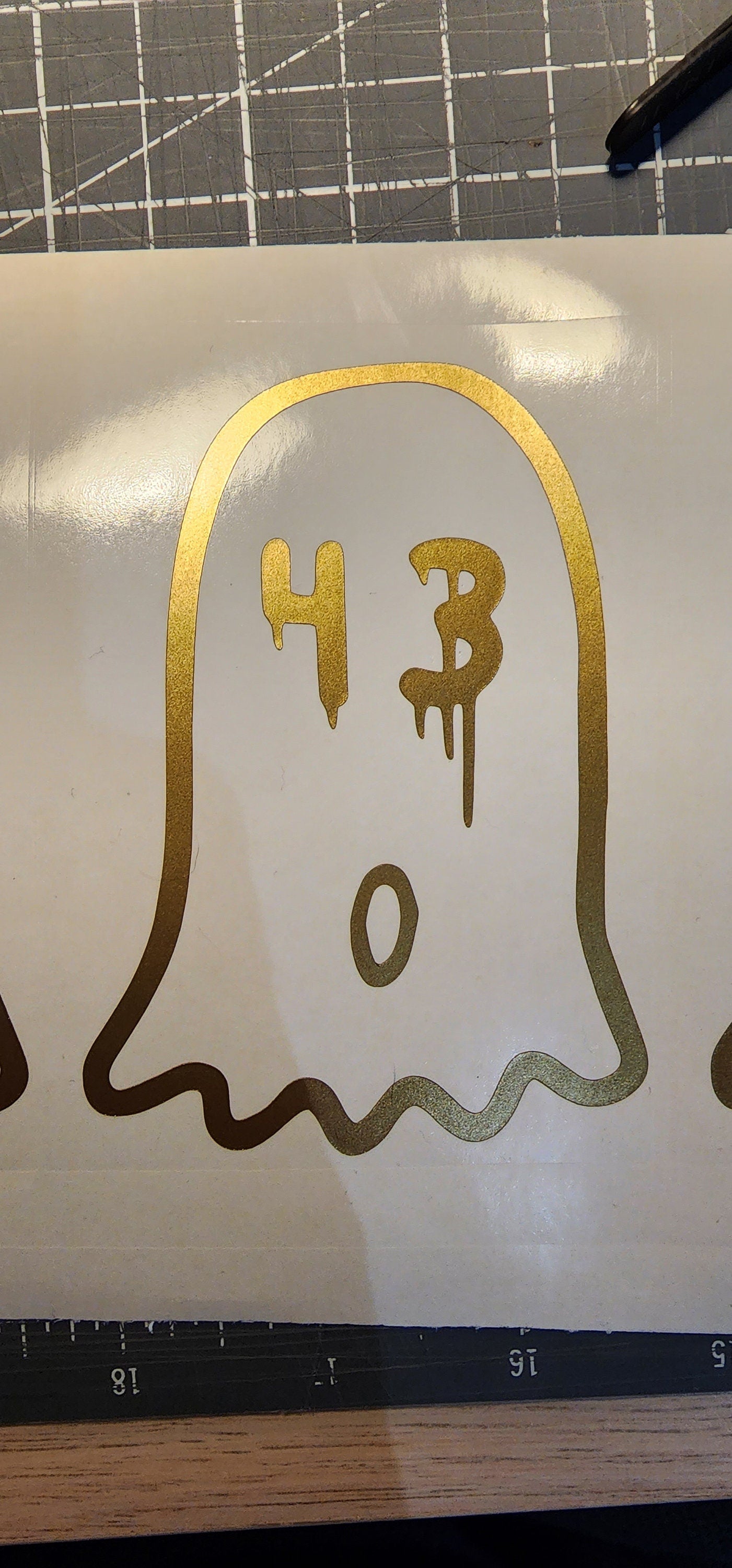 Ken Block Tribute Decal: Handmade #43 Vinyl Sticker