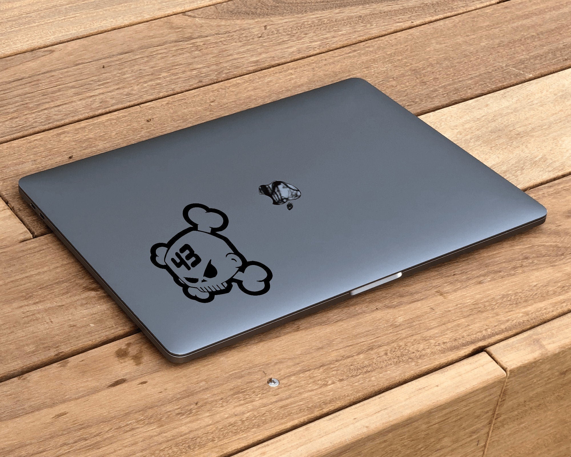 Ken Block Tribute Decal: Skull #43 Vinyl Sticker (3.5in)