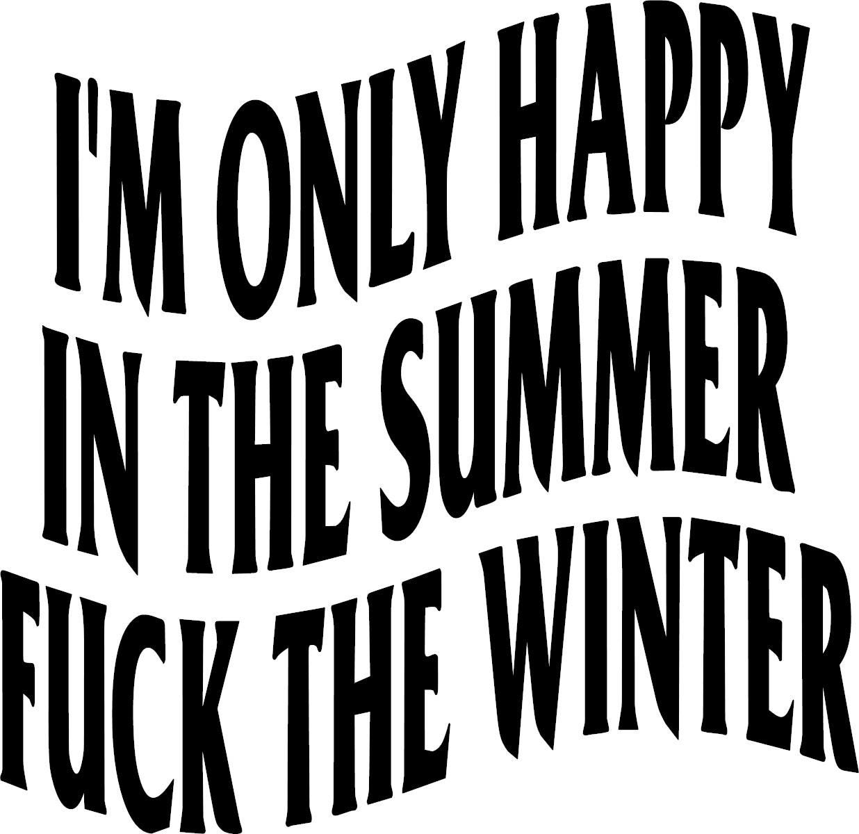 Funny Dirty Heads Lyrics Vinyl Decal: Beach Lover Gift