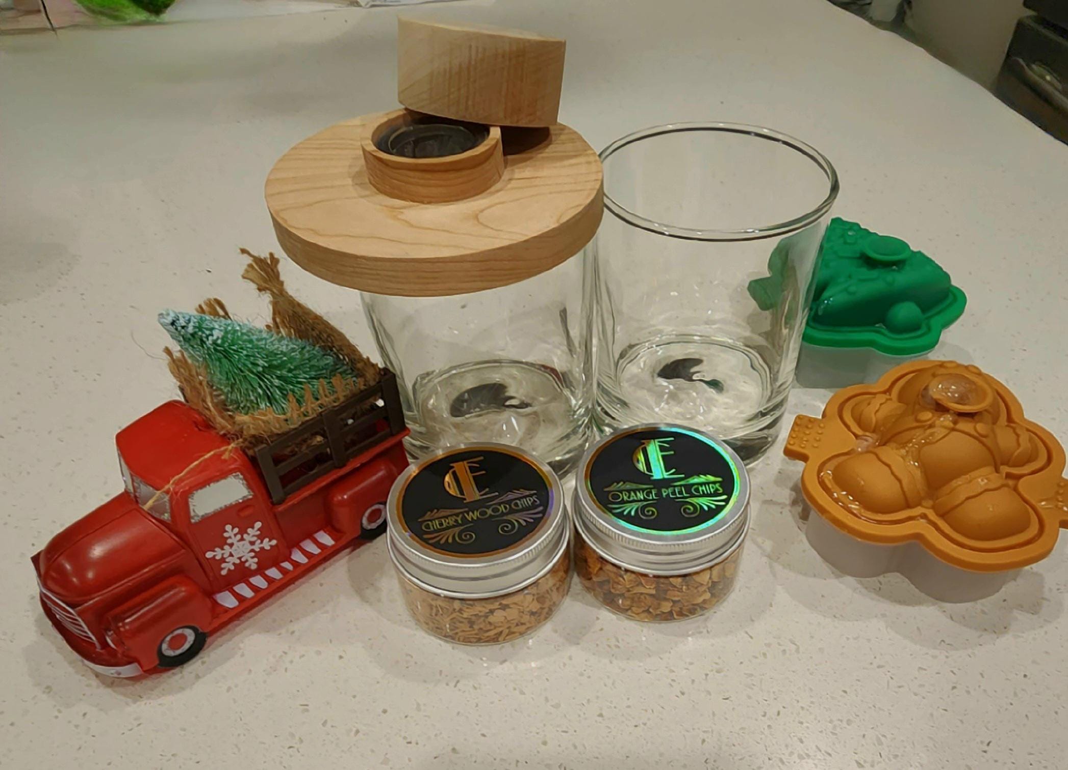 Precision CNC Machined Wood Cocktail Smoker