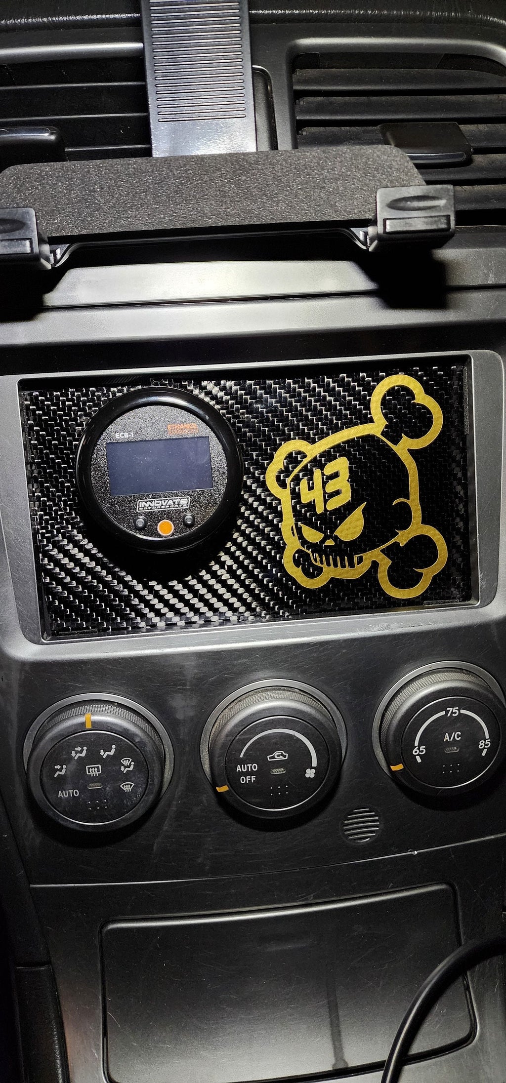 Ken Block Tribute Decal: Skull #43 Vinyl Sticker (3.5in)