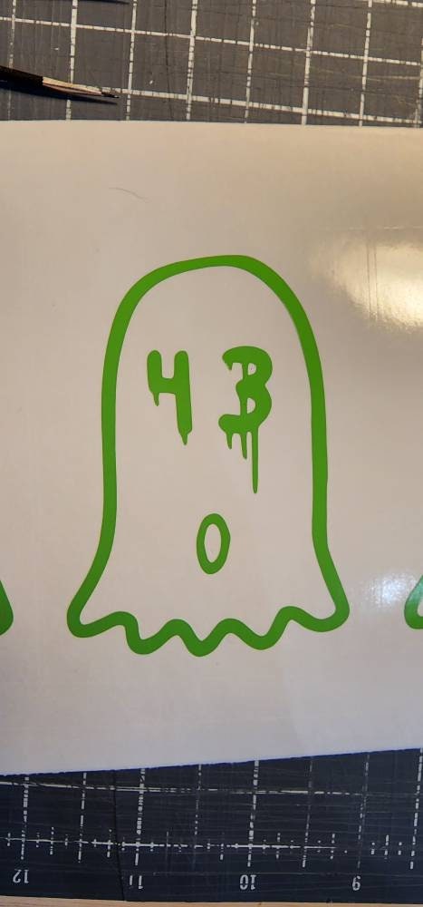 Ken Block Tribute Decal: Handmade #43 Vinyl Sticker