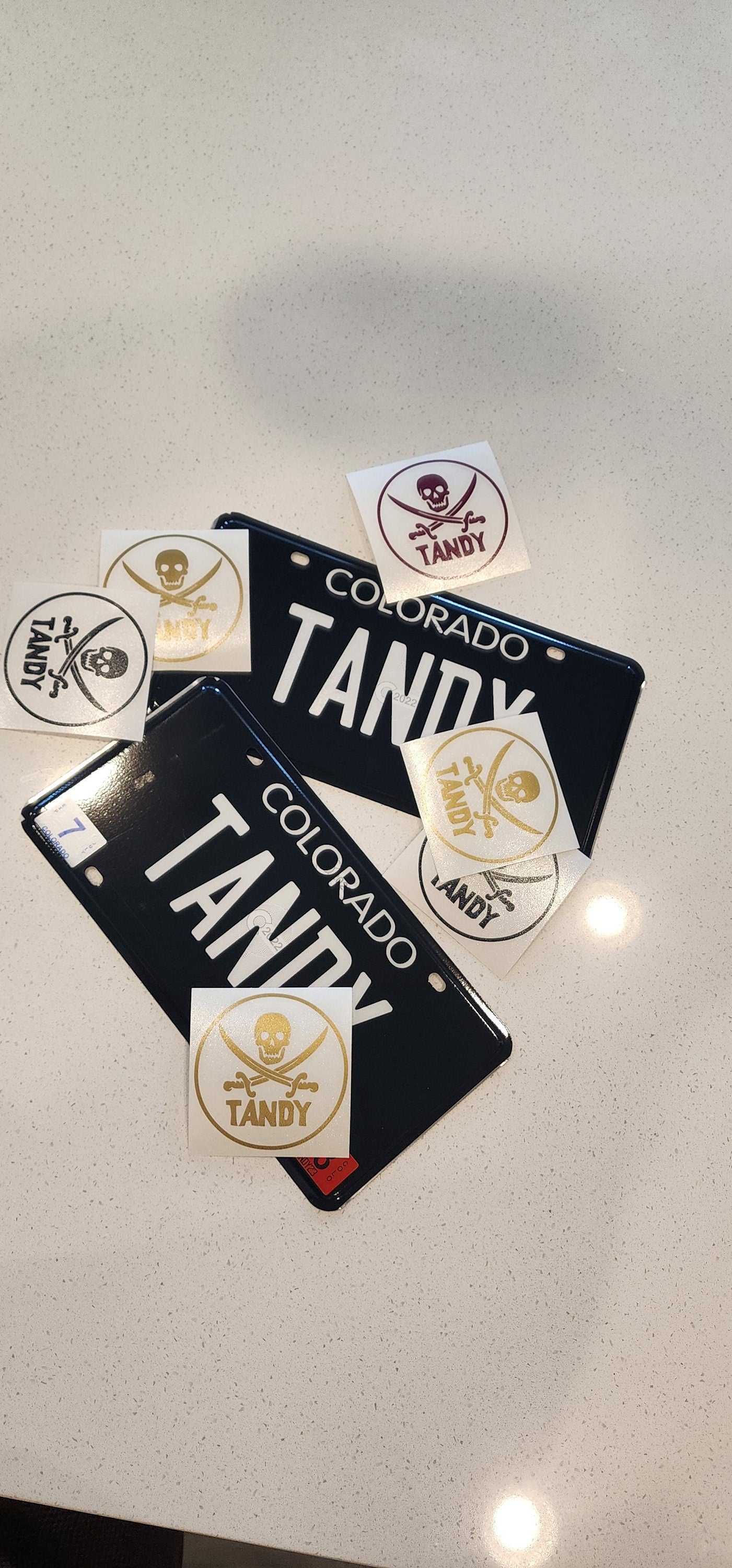 Island Glow Rap Battle Sticker - Dirty Heads - Tandy - 3.5 inch