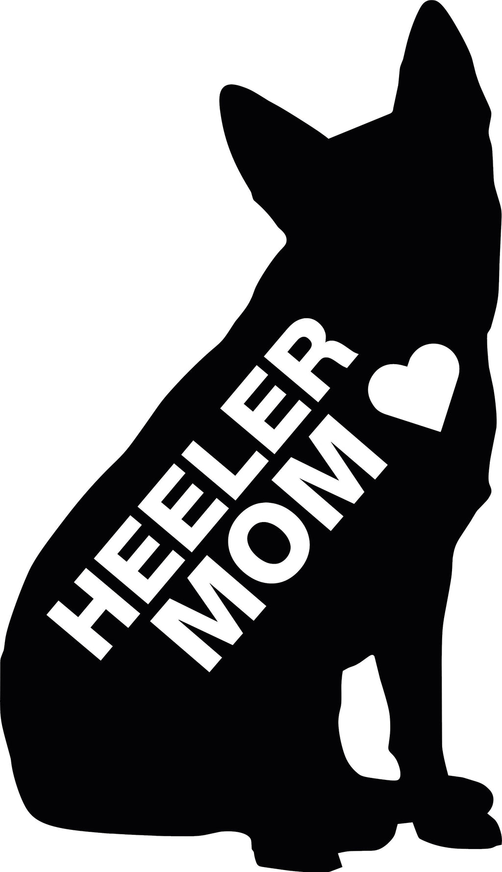 Heeler Mom Decal