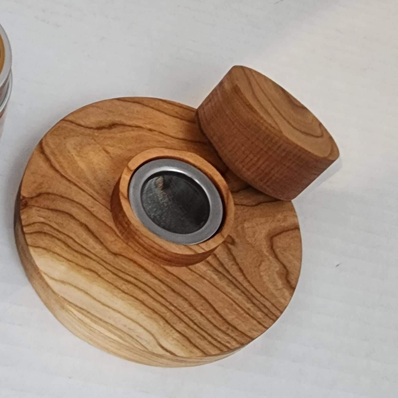 Precision CNC Machined Wood Cocktail Smoker