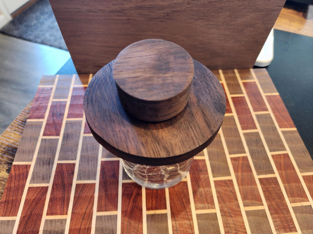 Precision CNC Machined Wood Cocktail Smoker